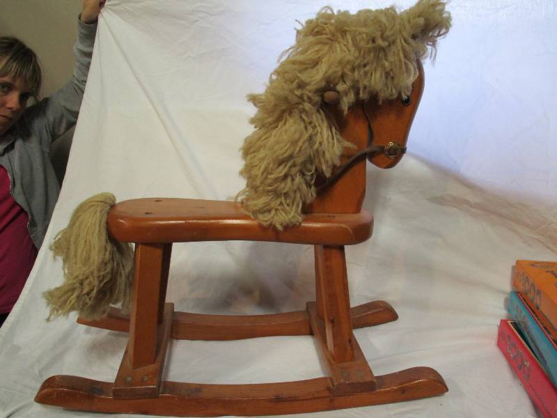 Wood Rocking Horse