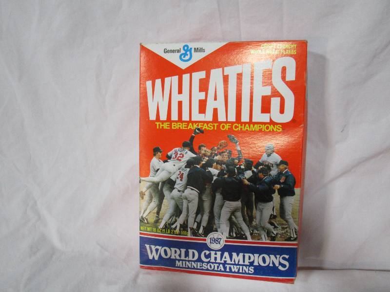 Wheaties box 1987