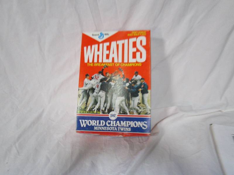 Wheaties box 1987