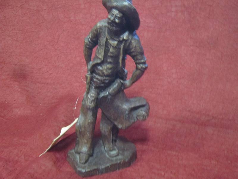 Cowboy statue