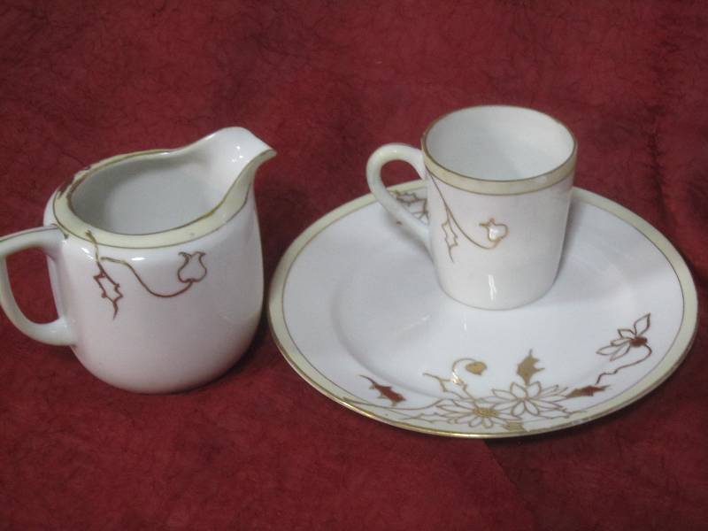 Nippon hand painted dishes