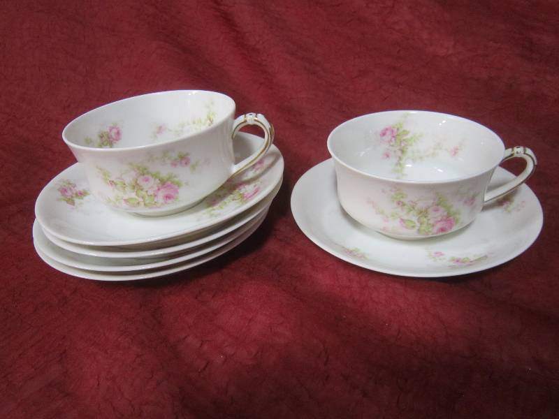Limoges Cups and Saucers