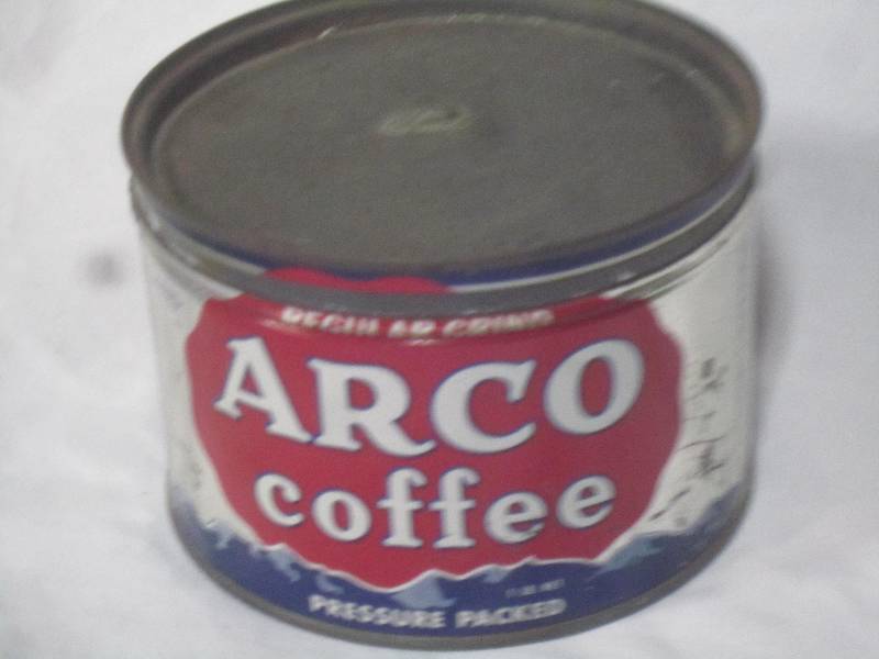 Arco coffee Tin