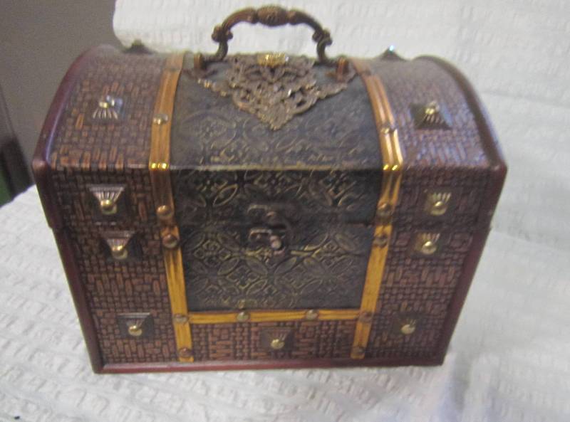 Jo Marz Jeweled trunk
