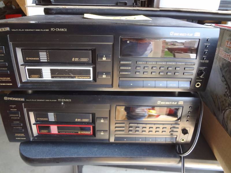 lot 20 image: Pair of Pioneer CD Players