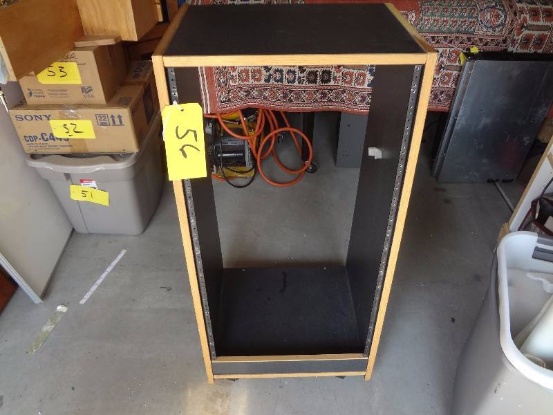 lot 56 image: Electronics Rack