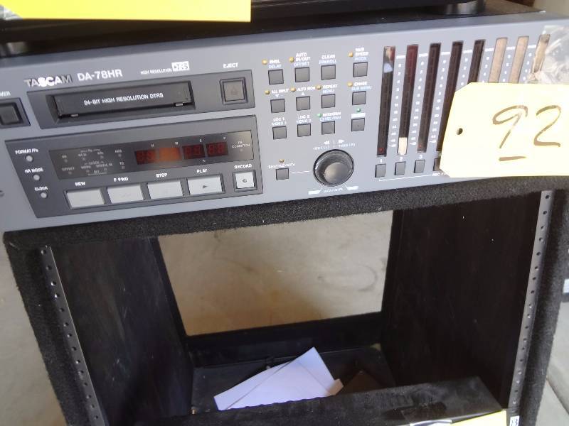 lot 92 image: Tascam DA-78HR