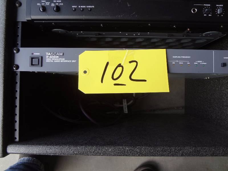 lot 102 image: Tascam IF-AE8HR