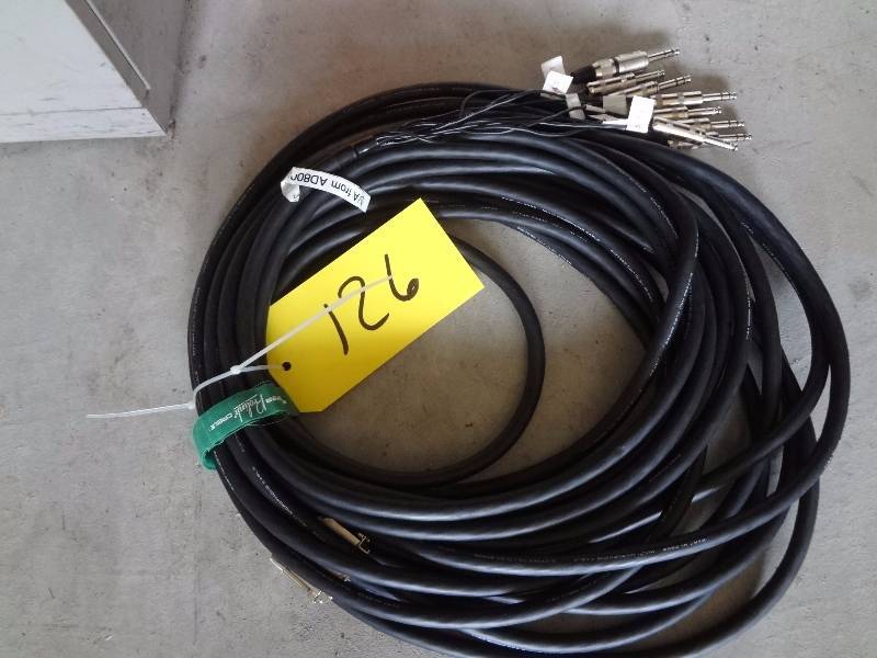 lot 126 image: 8 Channel Cable