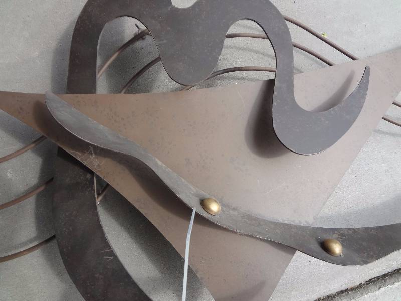 lot 144 image: Metal Wall Hanging