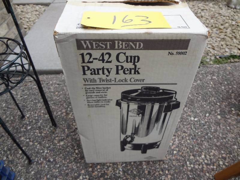 lot 163 image: Lutheran Coffee Maker