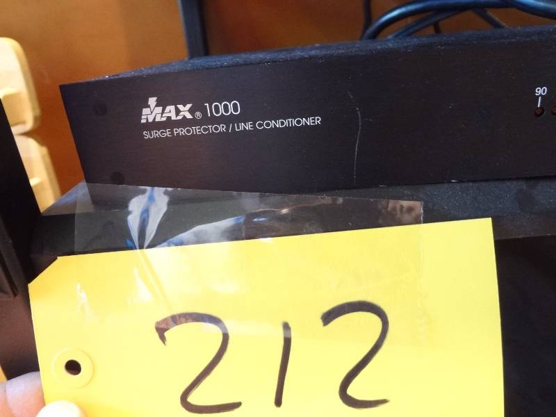 lot 212 image: Max 1000 Surge Protector