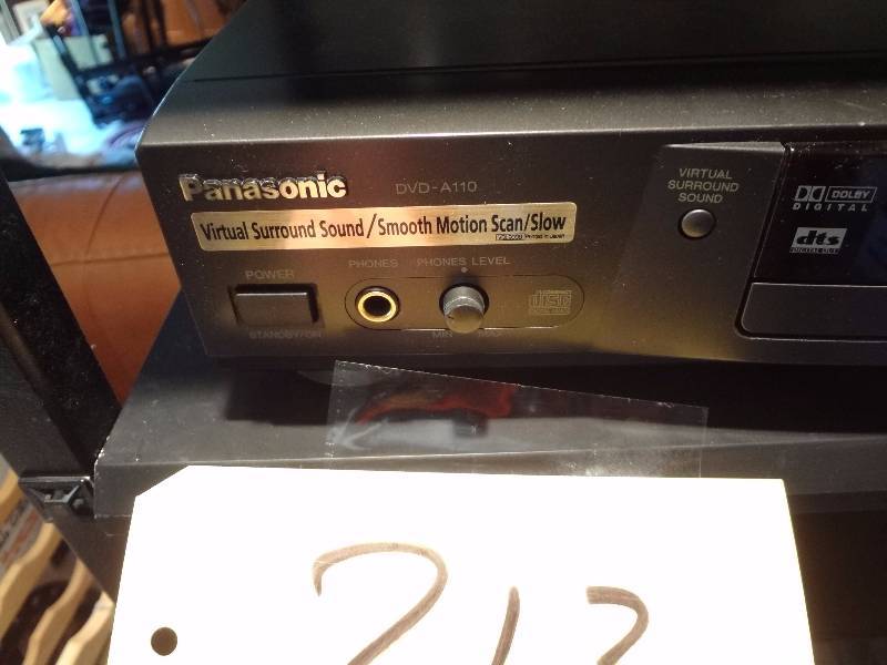 lot 213 image: Panasonic DVD-A110