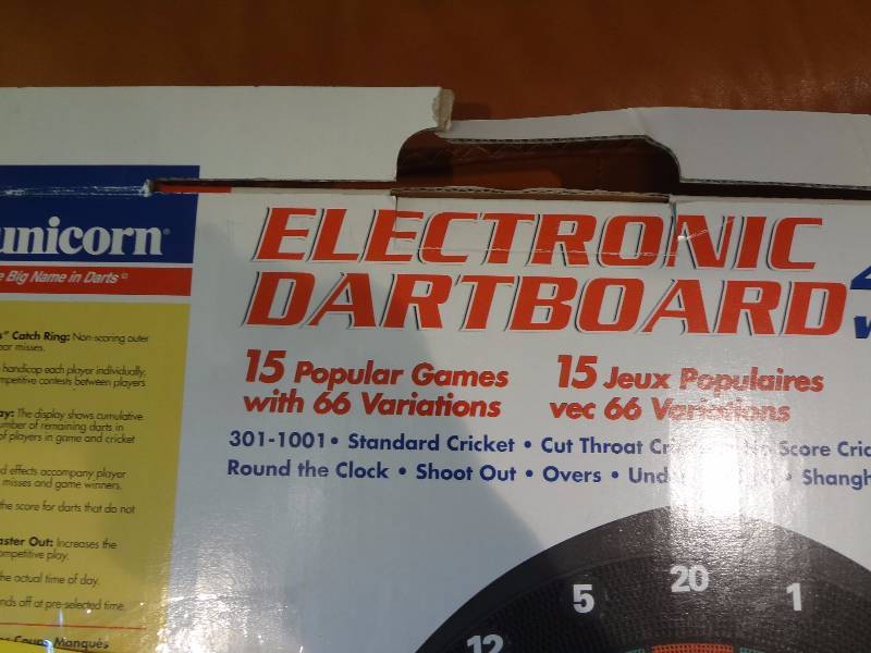 lot 215 image: Electronic Dart Board