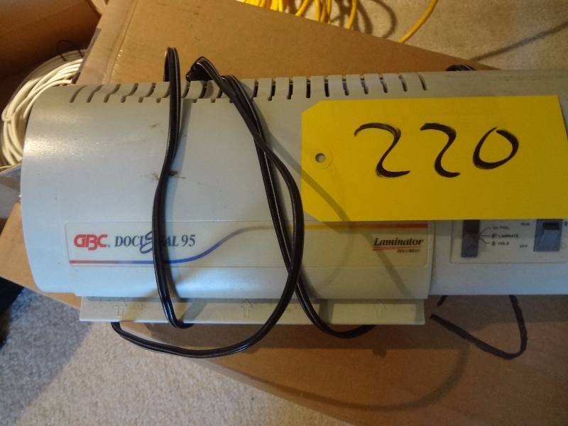 lot 220 image: Laminator