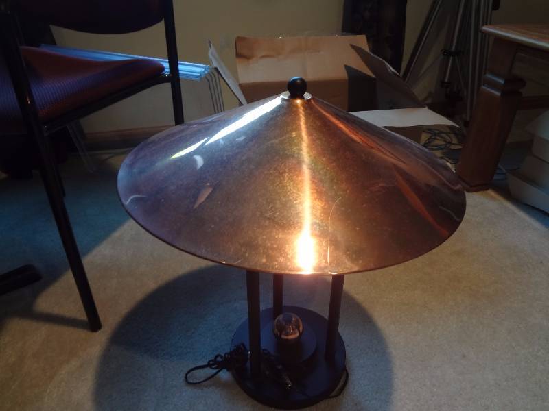 lot 223 image: Copper Lamp, Goose Neck Lamp
