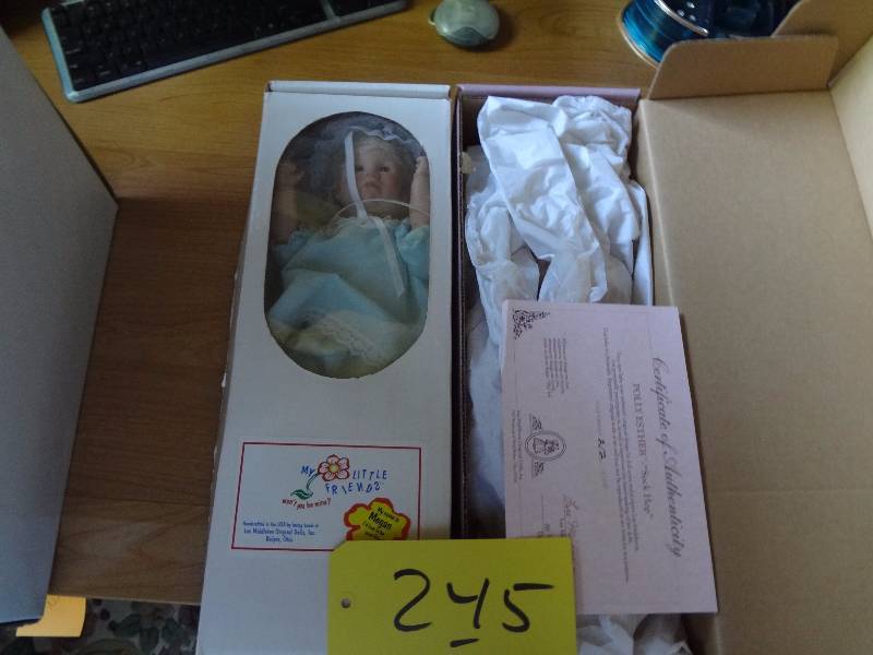 lot 245 image: Dolls