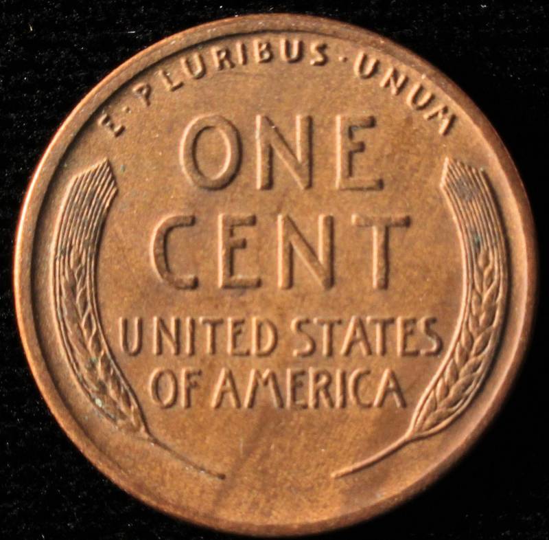 1928 D WHEAT CENT XF