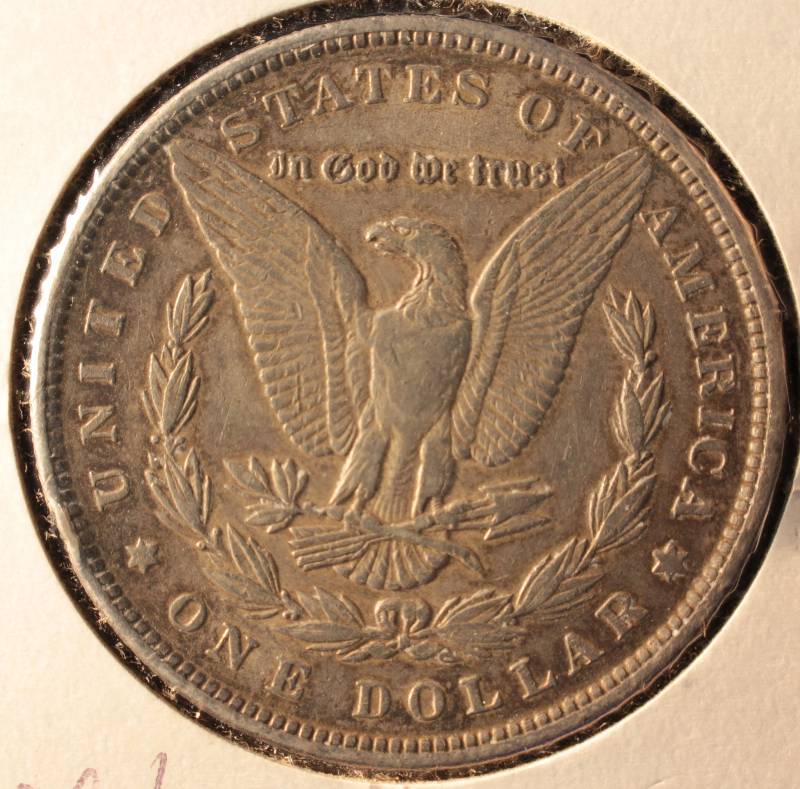 1889 MORGAN SILVER DOLLAR VF