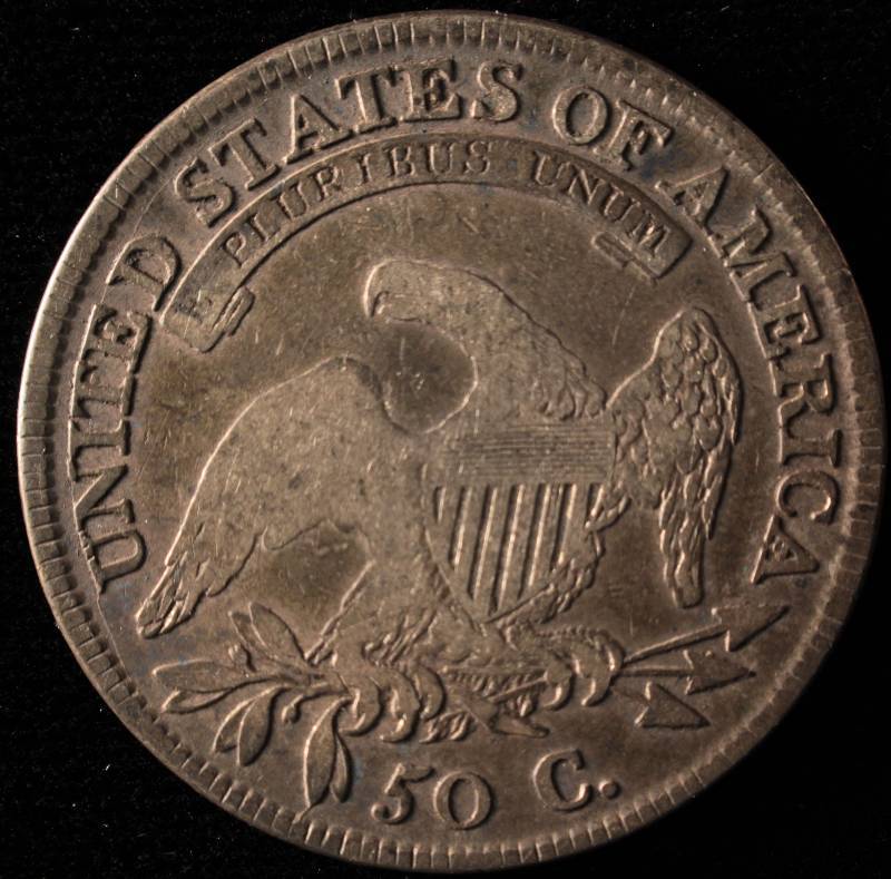 1810 US SILVER BUST HALF DOLLAR EARLY DATE