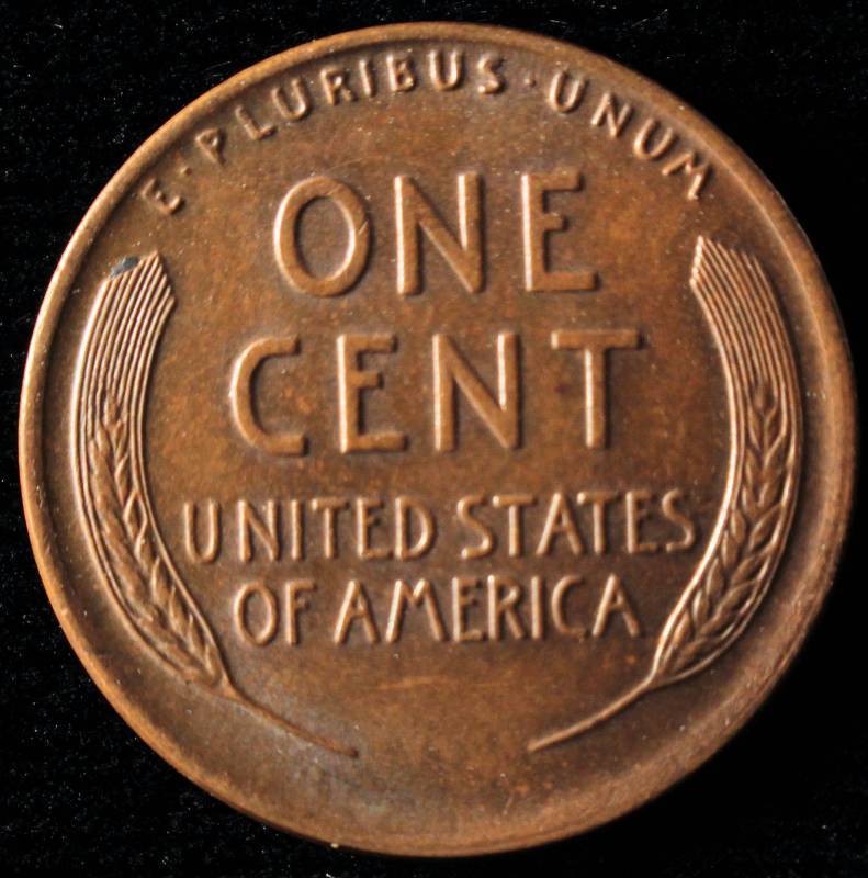 1929 D WHEAT CENT AU