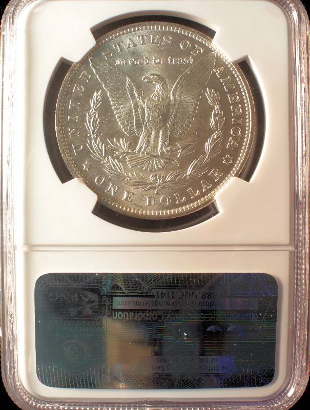 1885 O US MORGAN SILVER DOLLAR MS63 NGC CERTIFIED
