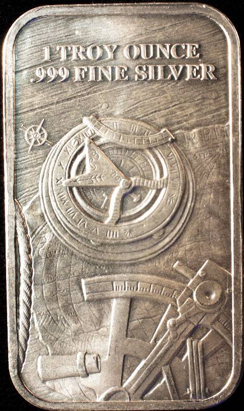 1 TROY OZ. .999 FINE SILVER PROSPECTOR BAR