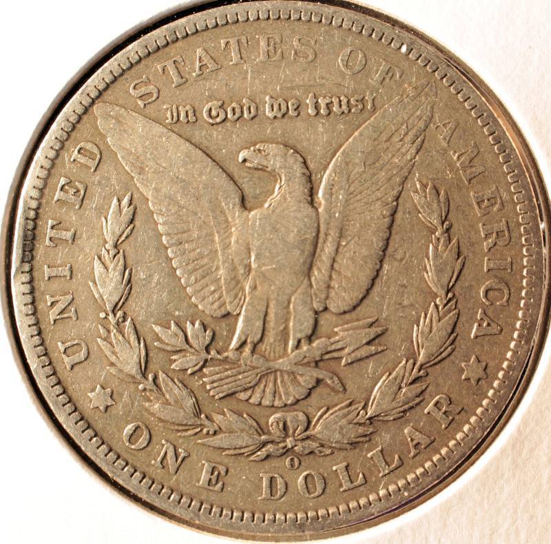 1904 O MORGAN SILVER DOLLAR FINE
