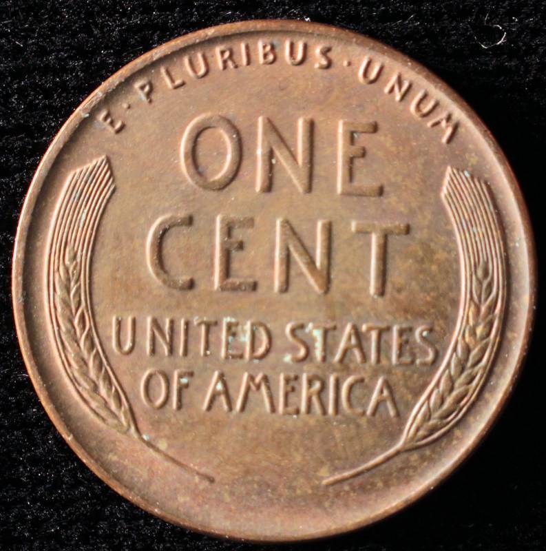 1930 D WHEAT CENT AU