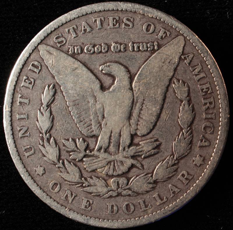1885 US MORGAN SILVER DOLLAR