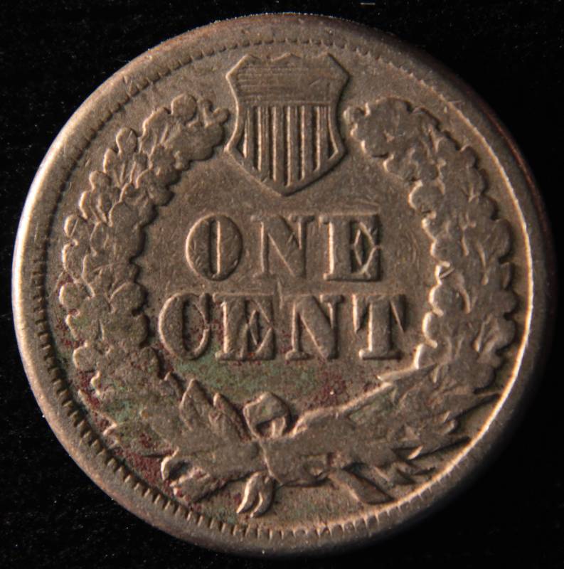 1863 COPPER NICKEL INDIAN HEAD CENT