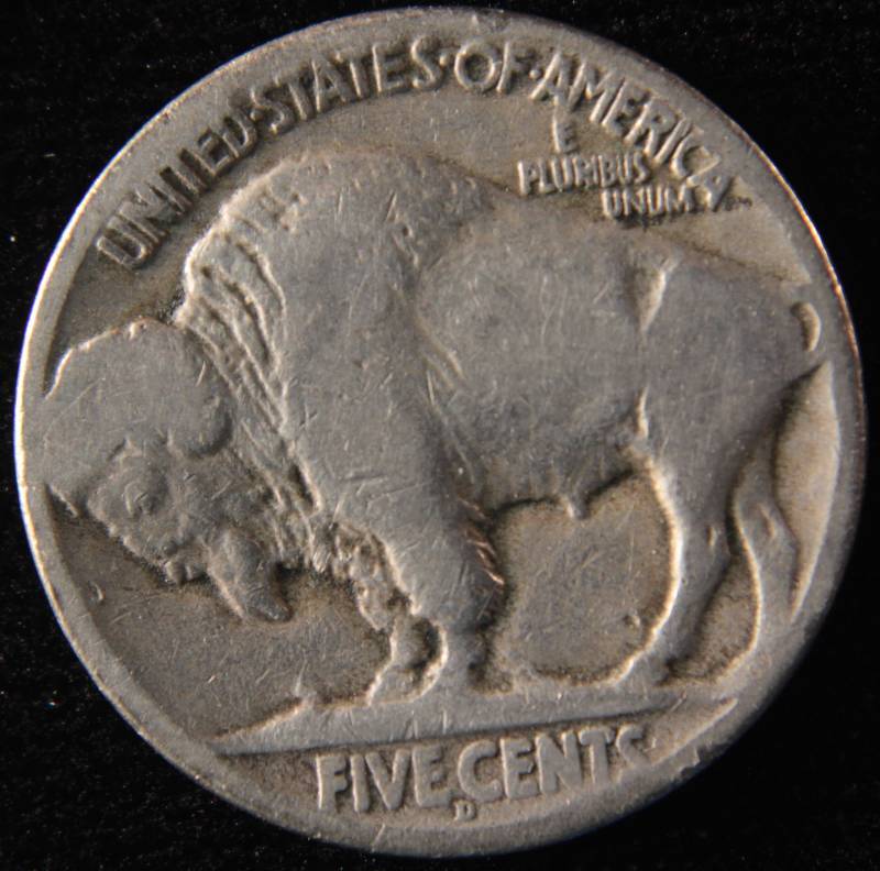 1926 D BUFFALO NICKEL VG