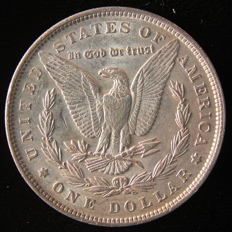 1896 MORGAN SILVER DOLLAR XF