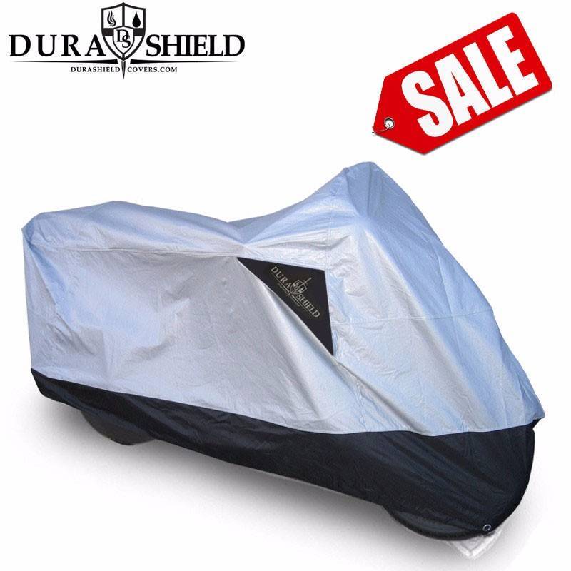 lot 19 image: DuraSheild Deluxe Lined Motorcycle Cover - Large