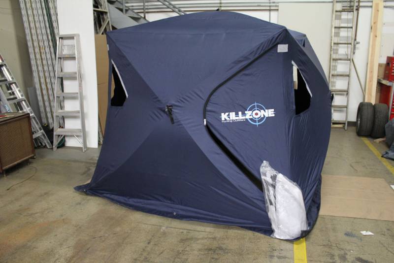 lot 75 image: KillZone Ice Boss Ice Fishing Tent
