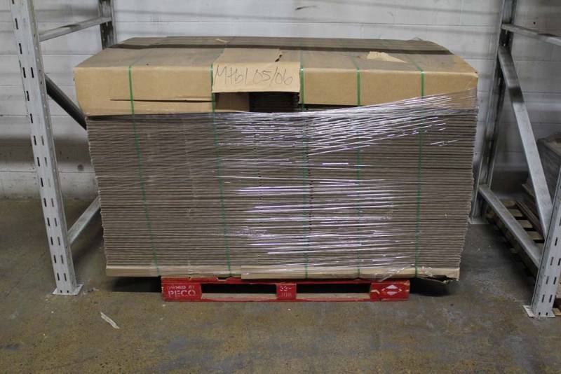 lot 89 image: Pallet of New Boxes 38 x 29 x 10