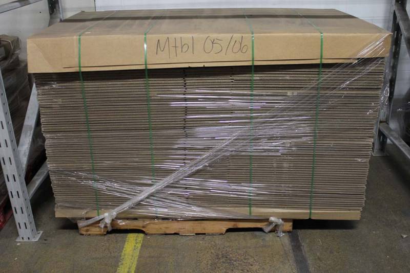 lot 93 image: Pallet of New Boxes 38 x 29 x 10