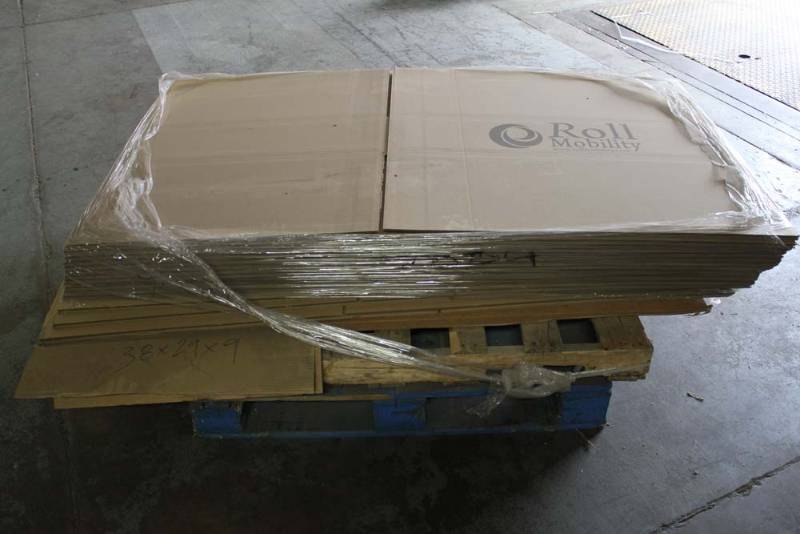 lot 97 image: Pallet of New Boxes 38 x 29 x 9