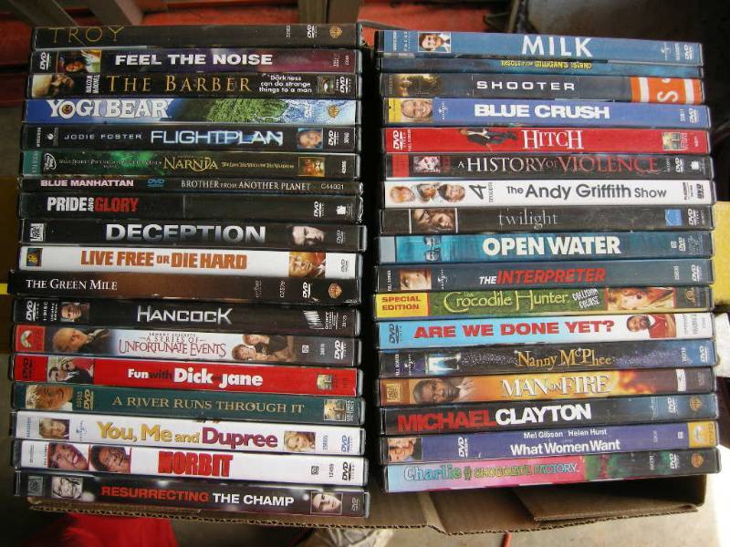lot 42 image: Over 30 DVDs