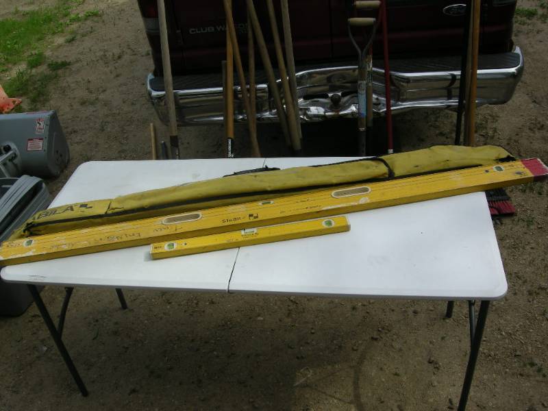 lot 59 image: Stabila levels in case
