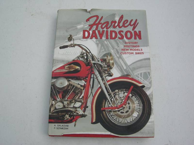 lot 70 image: Harley Davidson history book