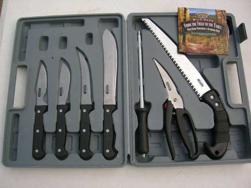 lot 74 image: Wild game processing set