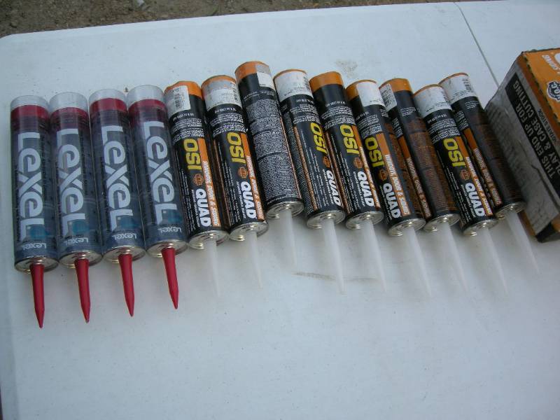 lot 80 image: Tubes of sealant