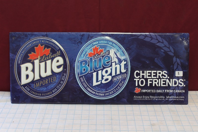 LaBatt Blue Tin Sign