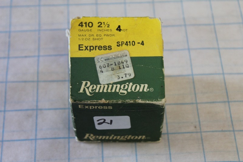 Remington 410 ga 2 12 Express