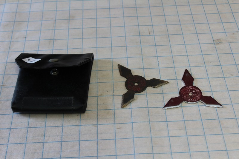 Pair of Japenese Throwing Stars