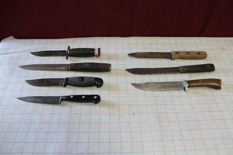 Lot of Vintage Knives