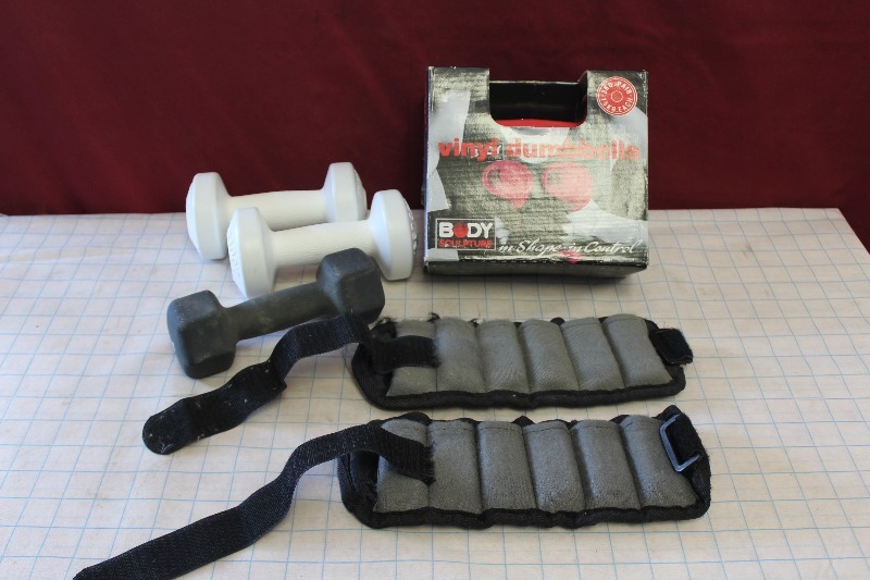 Ankle Weights and Dumbbells