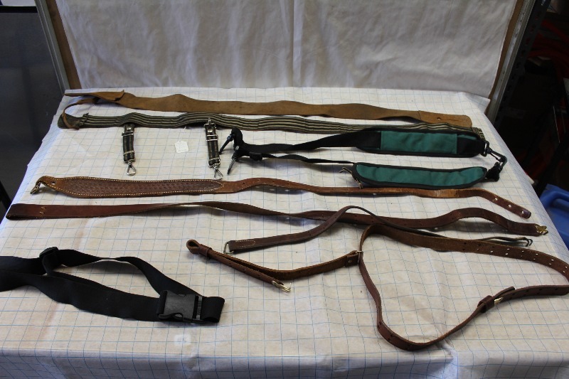 Leather Holsters, belts, etc..