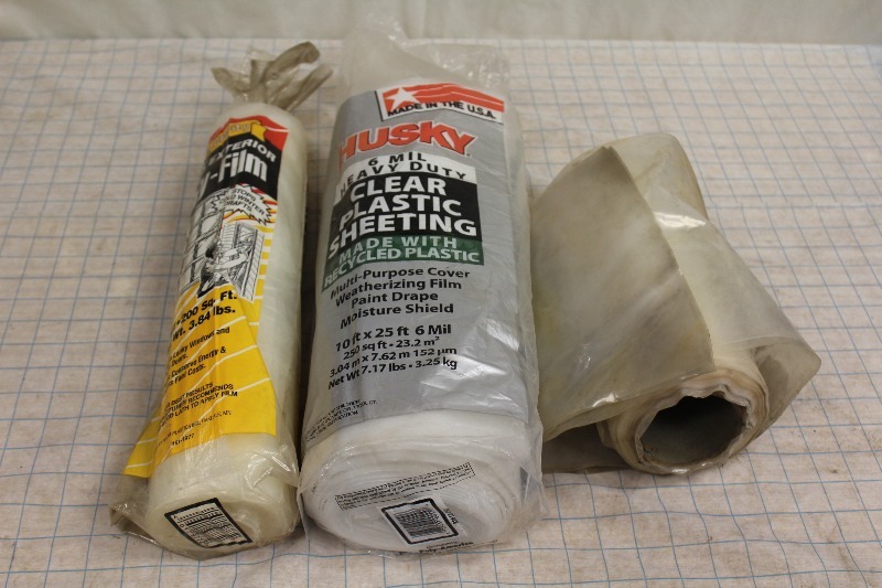 3 Rolls Poly Film